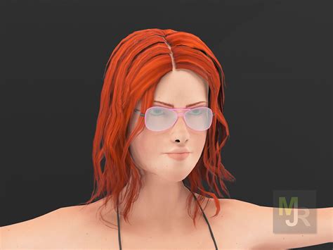 Paquete de ropa de niña bikini Modelo D max unitypackage dae fbx obj Free D