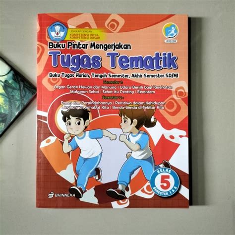 Jual ORIGINAL BUKU PINTAR MENGERJAKAN TUGAS TEMATIK KUNCI JAWABAN