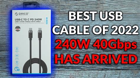 The Best Usb Type C Cable Of 2022 One Cable For Laptops Smartphones And More Youtube