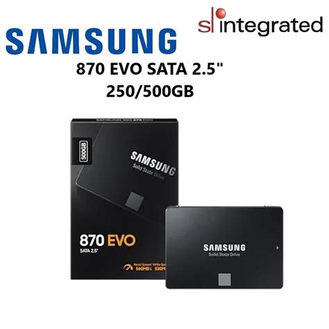 Samsung 870 Evo Sata 2 5 250gb 500gb 1tb 2tb Ssd Shopee Malaysia