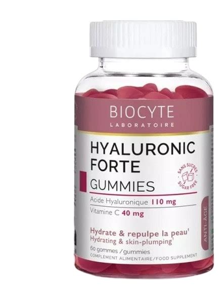 Biocyte Hyaluronic Forte Gummies X Gommes Biocyte Illicopharma