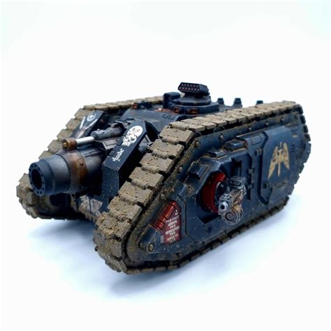 Battle Bunnies Horus Heresy Plastic Typhon Siege Tank In Dark Angels