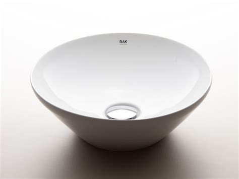 Rak Variant Countertop Round Ceramic Washbasin By Rak Ceramics Design