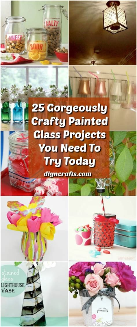 25 Gorgeously Crafty Painted Glass Projects You Need To Try Today - DIY ...