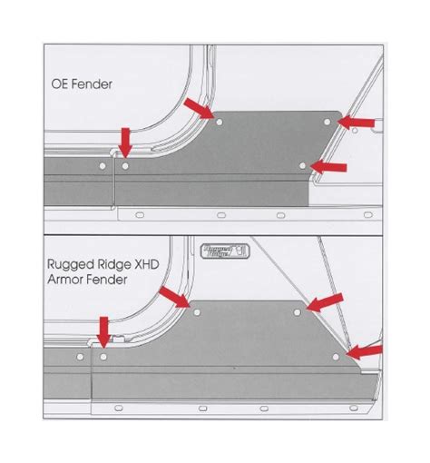 How To Install Rugged Ridge Steel Body Armor Cladding Textured Black 07 17 Wrangler Jk 4 Door