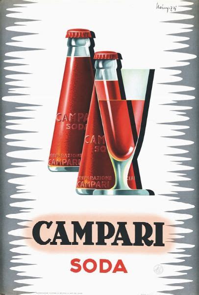 Campari Soda Asta Manifesti D Epoca Digital Auctions