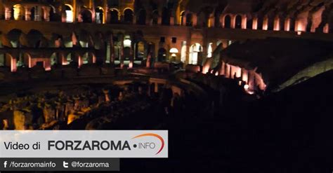 Video La Musica Del Gladiatore Risuona Nel Colosseo Forzaroma Info