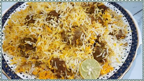 Hyderabadi Famous Zafrani Mutton Biryani Hyderabadi Dum Biryani