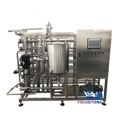 Stainless Steel Uht Sterilization Machine Aseptic Milk Juice Tubular