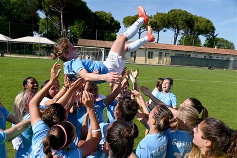 Lazio Women In Serie A La Festa Incontenibile Della Squadra Di Grassadonia