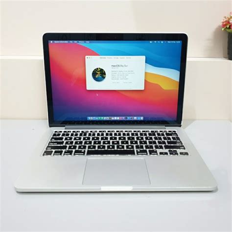 Jual Macbook Pro 13 Inch Retina 2014 Core I5 Ram 8GB SSD 128GB Layar