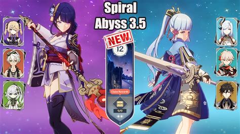 New Abyss C0 Raiden Nahida Team And C0 Ayaka Hypercarry Floor 12