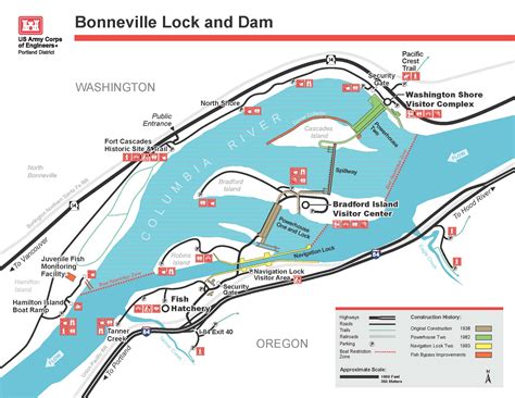 map of the columbia river 15