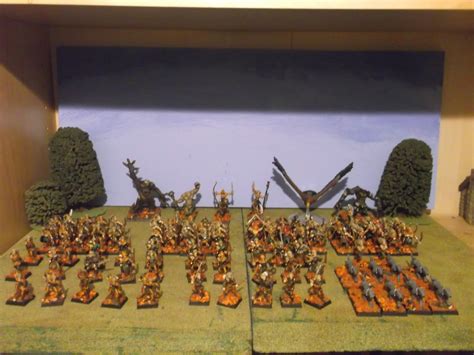 Warhammer Fantasy Battle Wfb Miniatures Warhammeraos Wood Elves Army