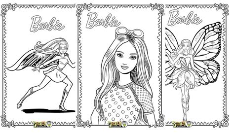 Dibujos De Barbie Para Colorear E Imprimir Gratis Pdf