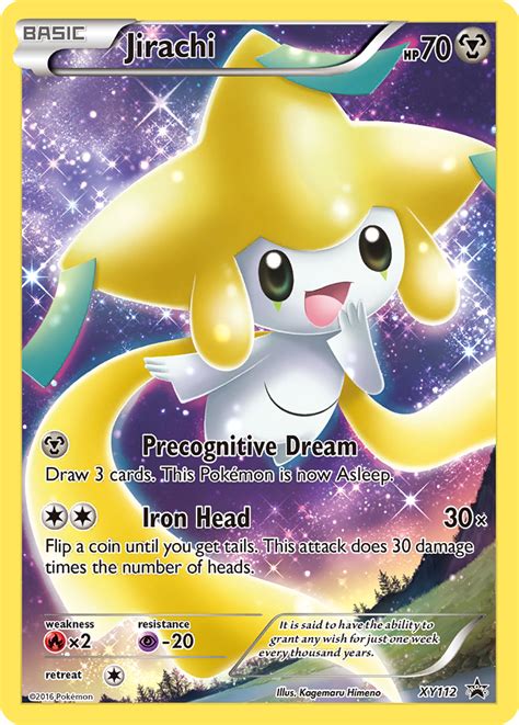 Jirachi Xy112 Xy Black Star Promos 2013 Pokemon Card