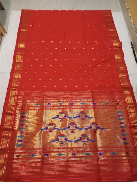 Yeola Paithani Sarees, 6.3 m (with blouse piece) at Rs 12550 in Pune