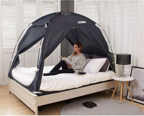 BESTEN Floorless Indoor Privacy Tent On Bed For Warm And Cozy Sleep