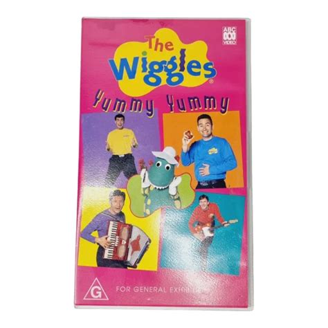 The Wiggles Yummy Yummy Vhs Tape Original Cast Abc Video