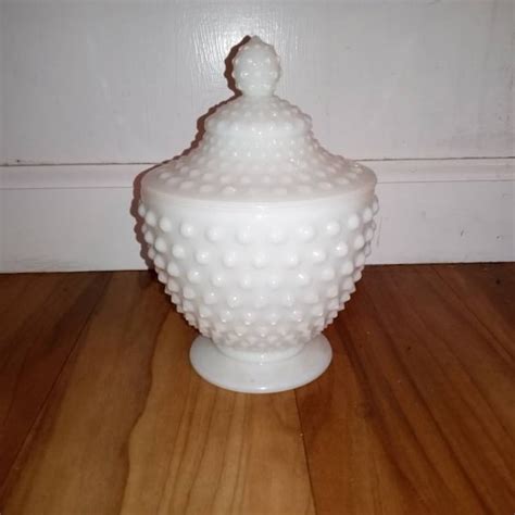 Hobnail Jar Etsy