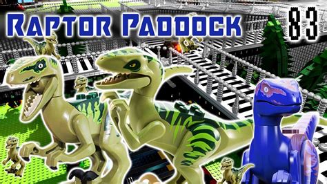 Let S Build Lego Jurassic World Part Raptor Paddock Lets Play