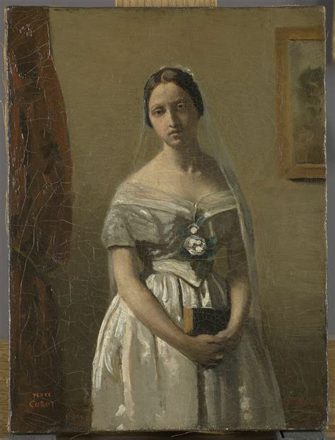 La mariée Portrait de la servante du peintre Édouard Cibot Louvre