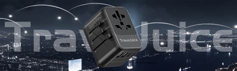 Universal Travel Adapter Travejuice International Plug Adapter With