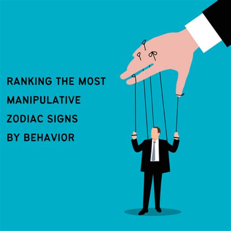 Ranking the Most Manipulative Zodiac Signs by Behavior