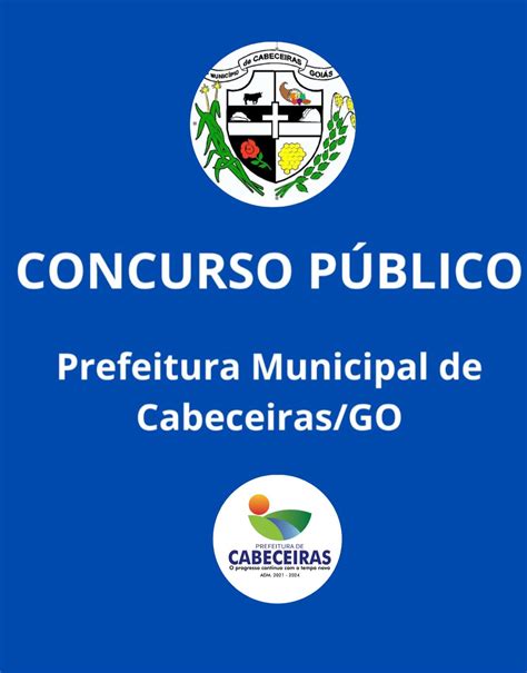 Edital Concurso P Blico Prefeitura Municipal De Cabeceiras