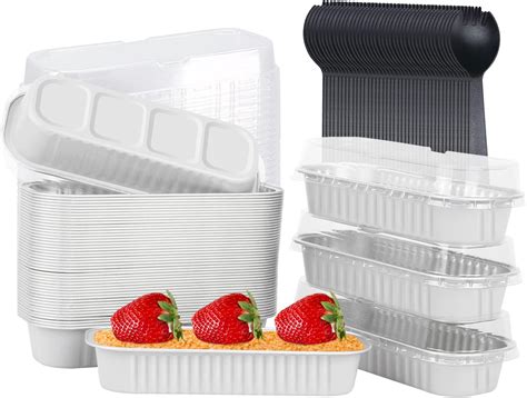 Amazon Lnyzqus Mini Loaf Baking Pans With Lids Pack Oz