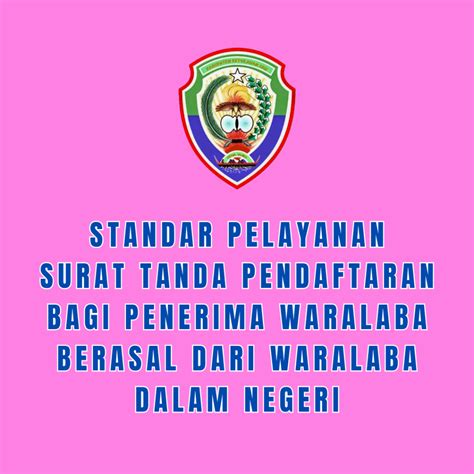 Standar Pelayana Surat Tanda Pendaftaran Waralaba Bagi Penerima