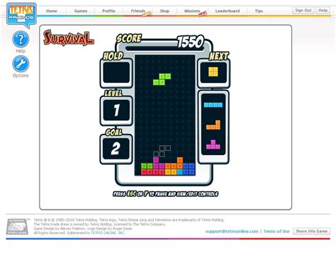 Tetris Friends Screenshots For Browser MobyGames