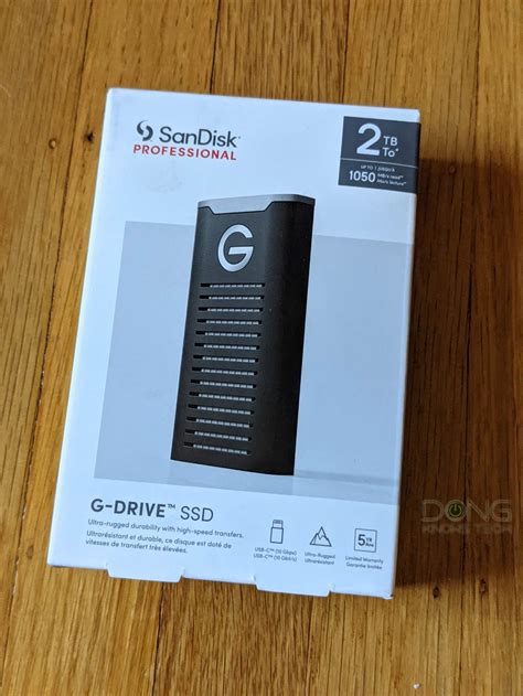 SanDisk Professional G-Drive SSD (2TB) Review | Dong Knows Tech