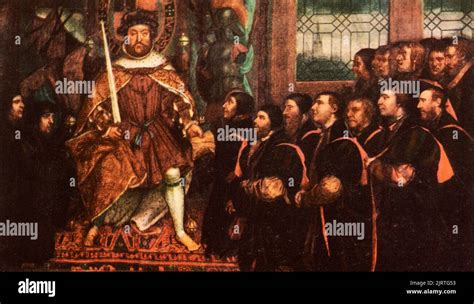 Henry viii 1540 hans holbein hi-res stock photography and images - Alamy