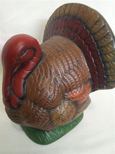 Hand Painted Ceramic Turkey Etsy