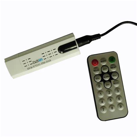 Best Digital Dvb T Usb Tv Stick Tuner With Antenna Remote Control Usb