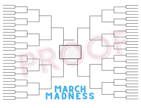 March Madness Bracket / Instant Download Printable - Etsy