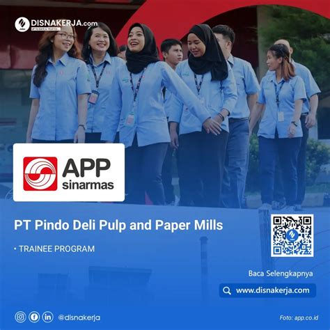 DISNAKERJA on LinkedIn: PT Pindo Deli Pulp and Paper Mills (APP ...