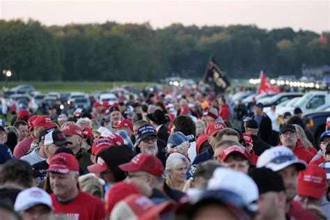 Trump Supporters Camp Out Before Rally At Shooting Site Washington