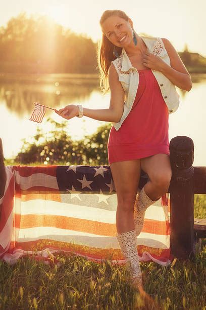 110 American Flag Boots Women Stock Photos Pictures And Royalty Free