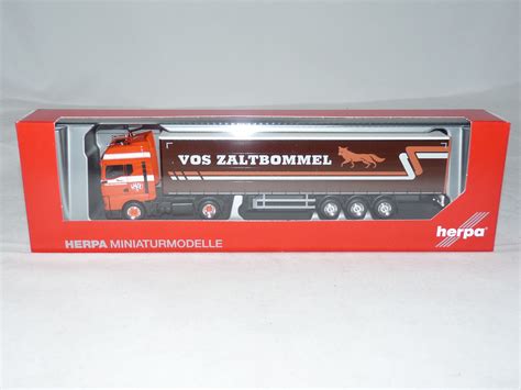 Herpa Man Tgx Gx Gardinenplanen Sattelzug Vos Zaltbommel