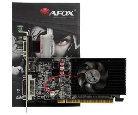 Видеокарта AFOX GeForce G210 1GB AF210 1024D2LG2 V7 фото отзывы