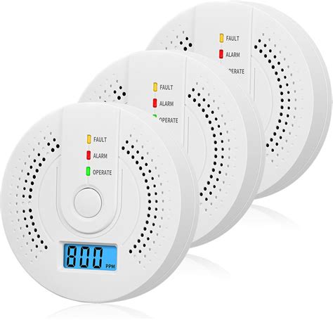 FIRST ALERT Detector de Humo Z Wave Alimentado por batería y Alarma de