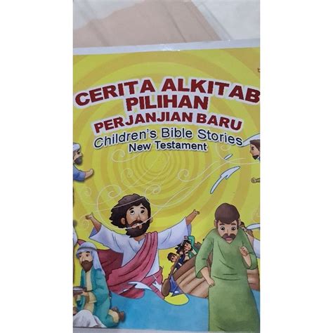 Jual Buku Cerita Alkitab Pilihan Perjanjian Baru Preloved Bilingual