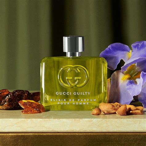 Gucci Guilty Elixir For Him Eau De Parfum 60ml The Fragrance Shop