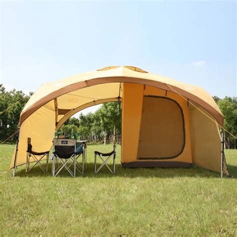 Summer Outdoor Super Large Camping Tent Ultra Large Anti Uv Gazebo