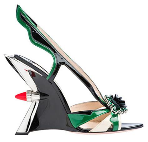 Prada High Heels Inspired By Classic 50s Cars