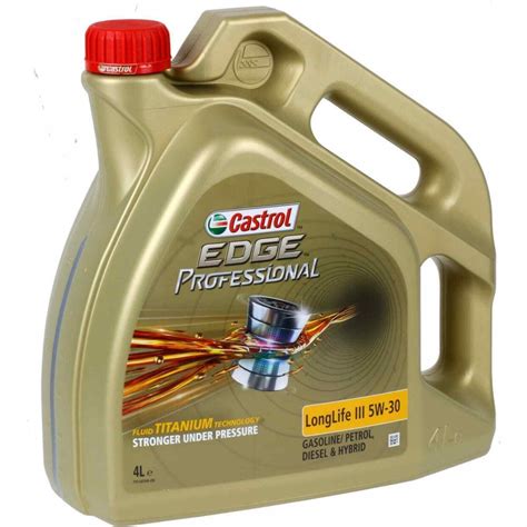 Motorov Olej Castrol Edge Titanium Professional Longlife Iii W L