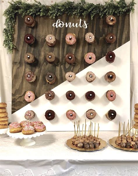 Diy Donut Bar Board — Colors And Craft Donut Bar Diy Donut Bar