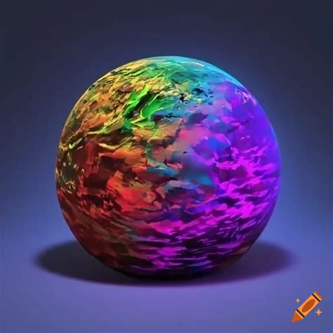 Digital Art Of A Reality Sphere